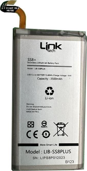 LinkTech Samsung Galaxy S8 Plus G955 Batarya BG955 3500 mAh