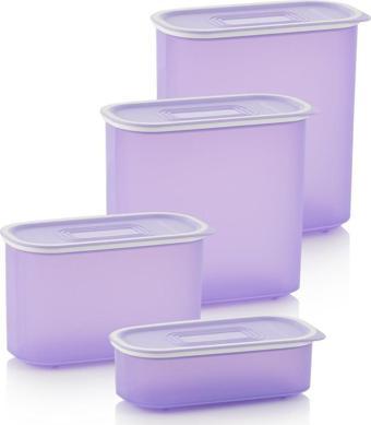 Multi Oval Saklama Kabı 4’lü Set