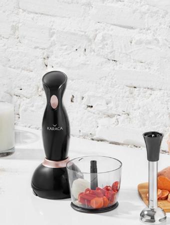 Karaca Pro-midi 3lü Blender Set Black Rose