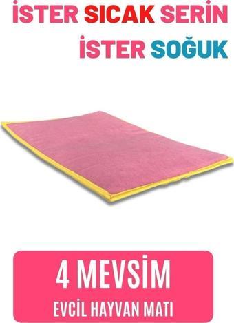 Pawdaz Serin (60 x 40 cm) - 4 Mevsim Kedi/ Köpek Matı, Sıcak Veya Soğuk Kullanılabilen Minder Yatak