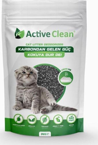 Wahw Pet Active Clean Kedi Kumu Koku Giderici 240g