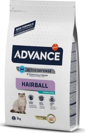Wahw Pet Advance Hindili Hairball Tüy Yumağı Önleyici Kısırlaştırılmış Kedi Maması 3kg