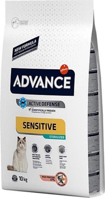 Wahw Pet Advance Kısırlaştırılmış Somonlu Yetişkin Kuru Kedi Maması 10 kg
