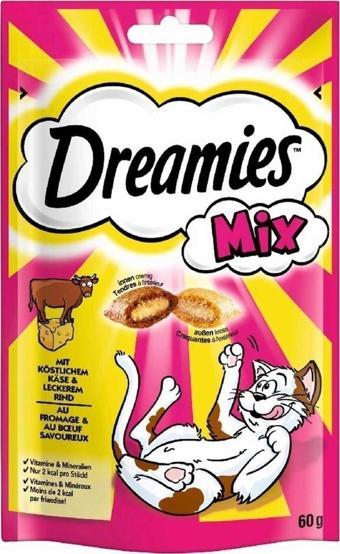 Dreamies Peynirli Ve Sığırlı Kedi Ödül Maması 60 Gr 4008429055331 Kedi Kuru Maması