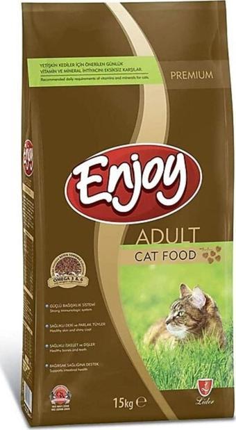 Enjoy Tavuklu Yetişkin Kedi Maması 15KG