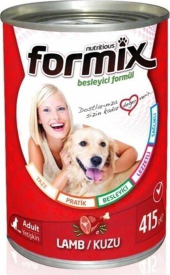 For mix Formix Kuzu Etli Köpek Konservesi 415 Gr