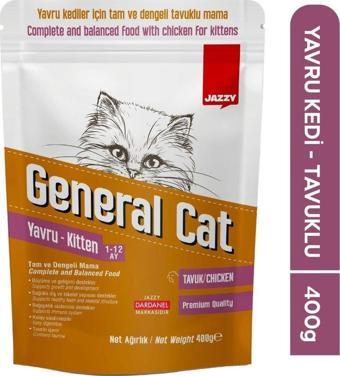 JAZZY General Cat Yavru Kedi Maması Tavuklu 400 gr