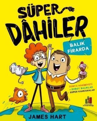 Süper Dahiler Kahkaha Kitap Seti - 2 Kitap Takım - James Hart - Orman Kitap