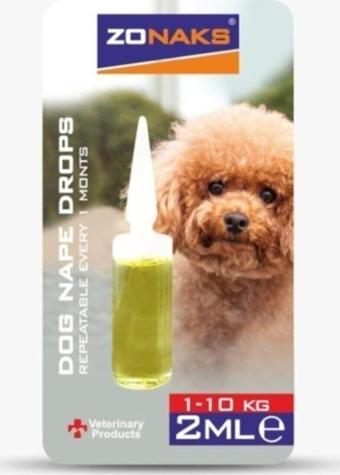 Zonaks 1-10 kg 2 ml Kedi Köpek Damla Orjinal Bitkisel
