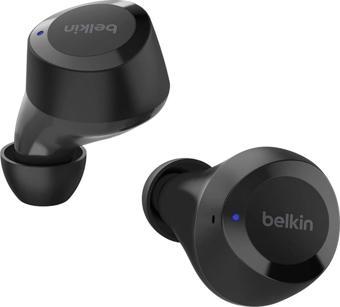 Belkin SOUNDFORM Bolt, Gerçek Kablosuz Kulaklıklar, Kablosuz Şarj, IPX5 Ter ve Suya Dayanıklı