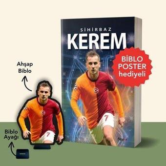 Kerem Aktürkoğlu - Sihirbaz Kerem - Biblo Poster Hediyeli - Kerem Tek - Flipper Yayıncılık