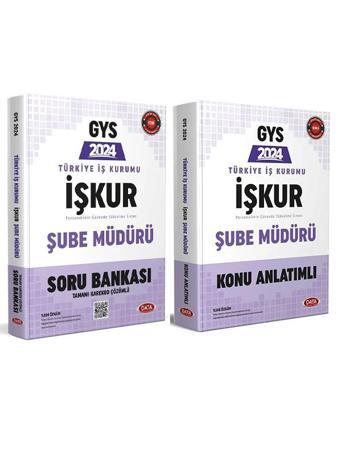 2024 Data GYS İŞKUR Türkiye İş Kurumu Şube Müdürü Konu Soru 2 li Set - Data Yayınları