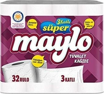 Maylo 32'li Tuvalet Kağıdı 3 Katlı