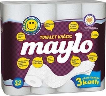 Maylo J-42-56 500817 Tuvalet Kağıdı 3 Katlı 32 'li Paket