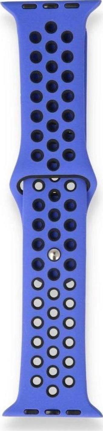 FitCase Apple Watch 42 44 45 49 mm Uyumlu Point Spor Silikon Kordon