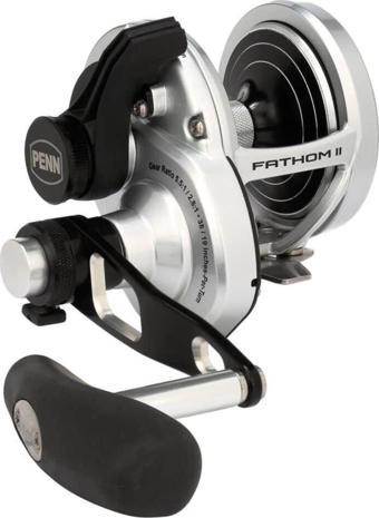Penn Fathom II Lever Drag 2 Speed Trolling Olta Makinesi Standart-10XNLD2