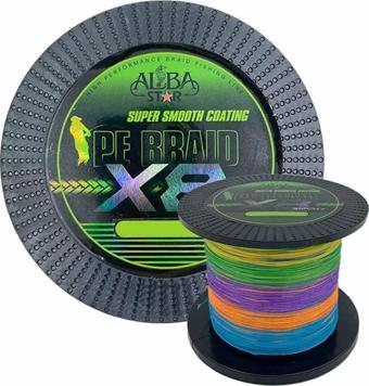 Albastar Carrier 8x Pe İp Misina MULTICOLOR-0.26MM - 600M - 24.60KG