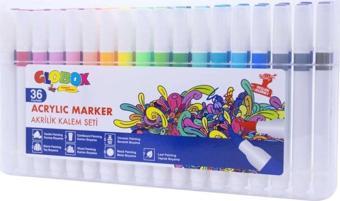 Globox Akrilik Marker Kalem Seti 36 Renk