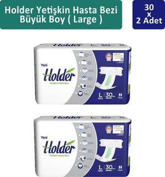  Holder Yetişkin Hasta Bezi Büyük Boy ( Large ) 30 x 2 Adet