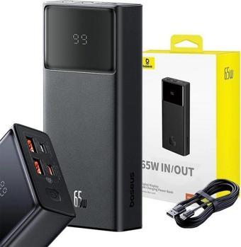 Baseus Star-Lord Overseas Edition 20.000 Mah Digital Display Powerbank 65W - Siyah
