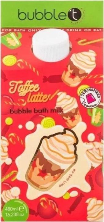 Bubble T Toffee Latte Bubble Bath Milk 480 ml Banyo Sütü