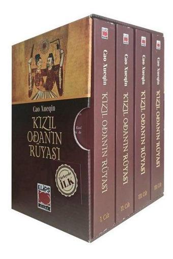 Kızıl Odanın Rüyası Seti - 4 Kitap Takım - Cao Xueqin - Elips Kitapları