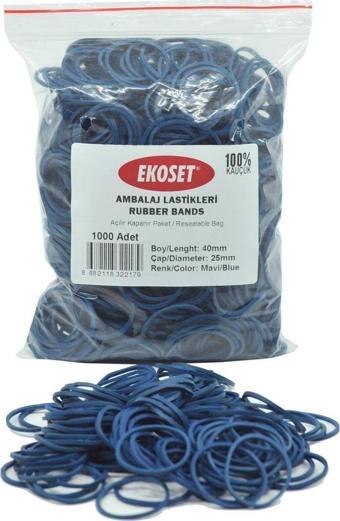 Ekoset Mavi Paket Ambalaj Toka para lastiği 1000 Adet 40mm 