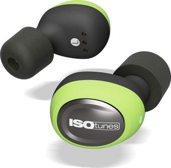 Isotunes Kablosuz Kulak Tıkacı Kulaklıkları, 22 Db Gürültü Azaltma Yeşil