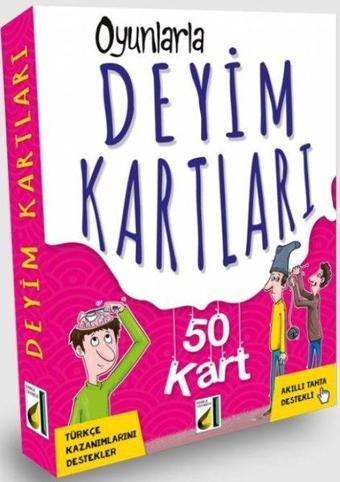 Oyunlarla Deyim Kartları - 50 Kart - Kolektif  - Damla Yayınevi