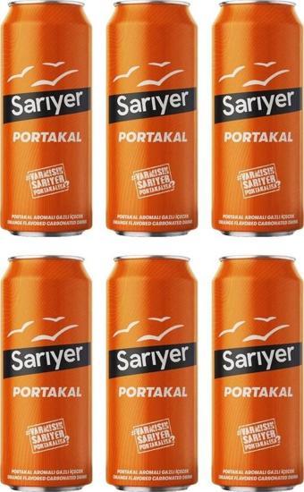 Sarıyer Portakal 330 ml Kutu 6 lı