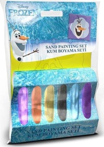 Disney Frozen Olaf Karlar Ülkesi Mini Kum Boyama Seti-Red Castle PM-03