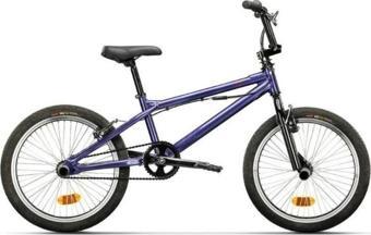 Carraro Conor Rave Bmx 20''Jant 27 Kadro 1 Vites V Fren Bisiklet Akrobasi Bisikleti Mor Siyah