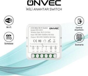 Onvec Smart İkili Anahtar Swich