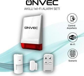 Onvec Akıllı Wi-Fi Alarm Seti