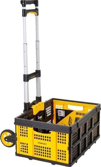 Stanley FT509 70Kg Katlanır Alüminyum El Arabası + FT505 25Kg Katlanır Çok Amaçlı Taşıma Sepeti