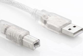 S-Link Sl-U2015 Usb2.0 1.5M Şeffaf Yazıcı Kablo