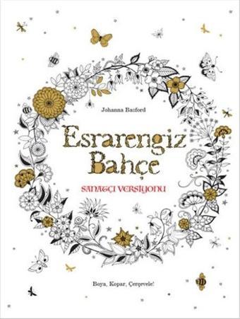 Esrarengiz Bahçe Sanatçı Versiyonu - Johanna Basford - Edam Yayınevi