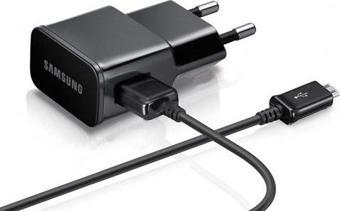 Samsung TA12 Şarj Aleti ve Micro USB Kablo Set 1A Siyah