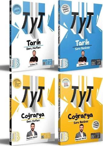 2025 TYT Tarih - Coğrafya Ders Notları ve Soru Bankası Seti Benim Hocam - Benim Hocam Yayınları