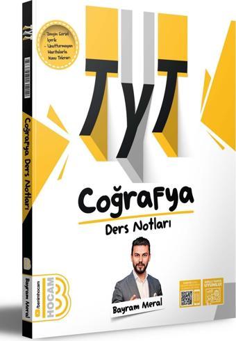 Benim Hocam YKS TYT Coğrafya Ders Notları - Bayram Meral Benim Hocam Yayınları - Benim Hocam Yayınları
