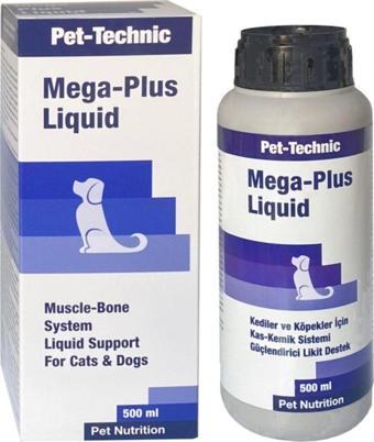 Megaplus Liquid Kedi Ve Köpekler Için Kas-kemik Sistem Güçlendirici Likit Destek 500 Ml