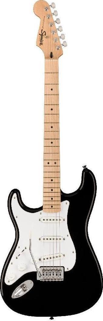 Squier Sonic Stratocaster LH Akçaağaç Klavye WPG Black Solak Elektro Gitar