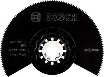 Bosch - Starlock - ACZ 100 BB - BIM Ahşap ve Metal İçin Segman Testere Bıçağı, Bombeli 1'li