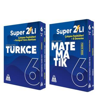 Örnek Akademi 6.Sınıf Süper İkili Türkçe ve Matematik Seti 2 Kitap - Örnek Akademi