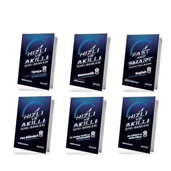 Tammat 8.Sınıf Hızlı ve Akıllı Soru Bankası Seti 6 Kitap - Tammat  Yayıncılık