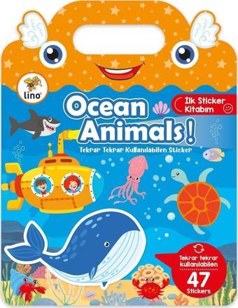 Lino Tekrar Tekrar Kullanılabilen İlk Sticker Kitabım Ocean Animals Ls-502