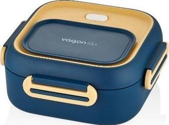 Vagon Çelik Beslenme Kutusu Lunch Box Paslanmaz Bl2107 (Karışık Renk 1 Adet)