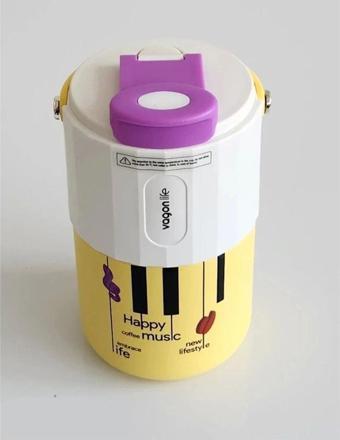 Vagon Çelik Matara (Suluk) 400 Ml Vgn2050 (Karışık Renk 1 Adet)