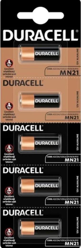 Duracell Mn21 Araç Kumanda Pili 5'li Kartela