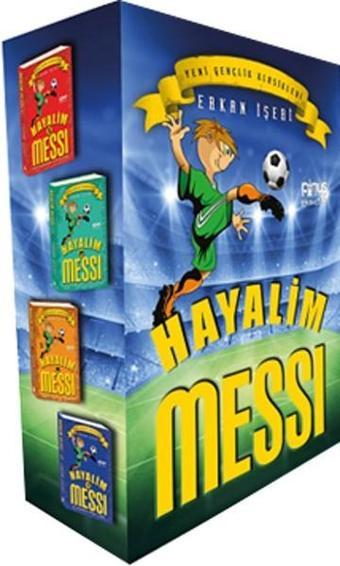 Hayalim Messi Seti - 4 Kitap Kutulu - Erkan İşeri - Pinus Kitap